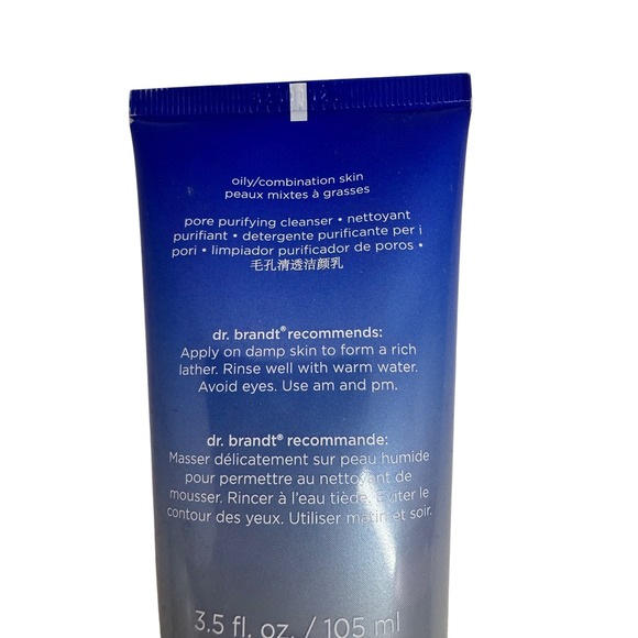 Dr Brandt Pores No More Pore Purifying Cleanser Salicylic Acid Tea Tree Oil - Picture 4 of 5